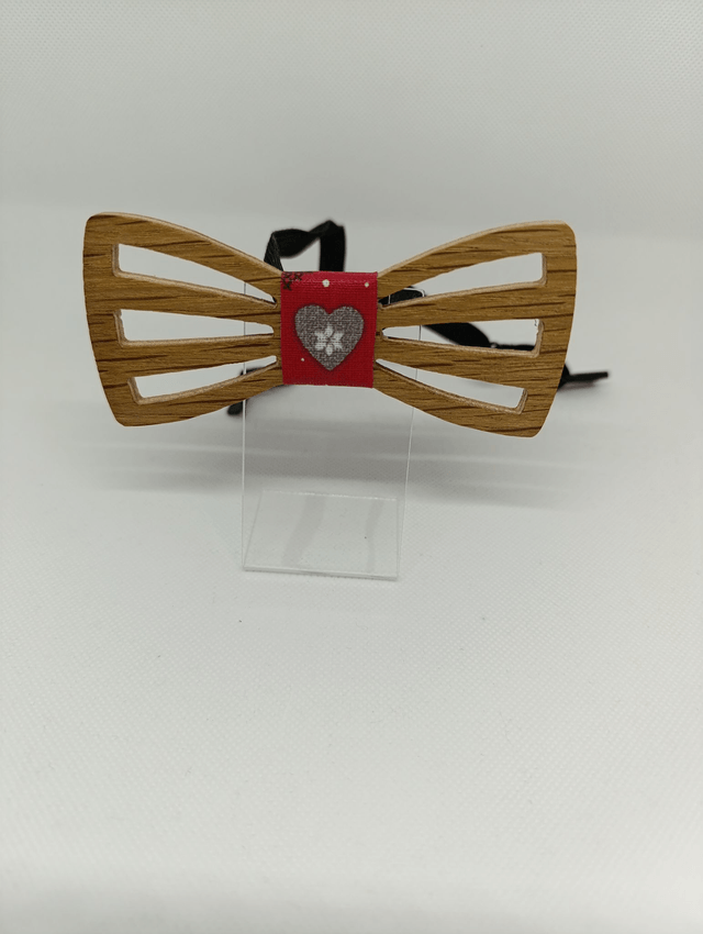 Nœud papillon en bois