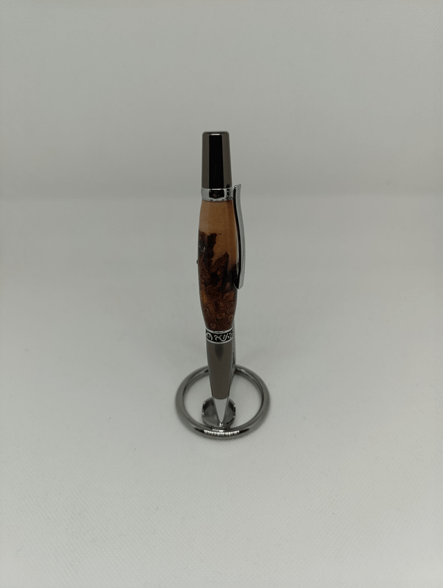Stylo "Sierra" en pigne de pin/résine