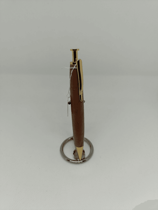 Stylo &quot;Click&quot; noyer