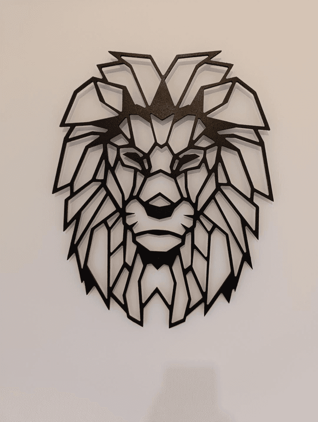 Lion géométrique